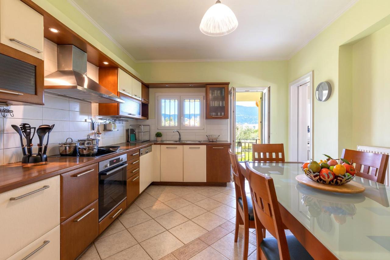 Spyrelia Villa With Private Pool & Outdoor Hot Tub Дассия Экстерьер фото